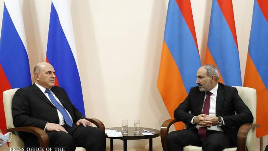 Հայաստանի և Ռուսաստանի կառավարությունների ղեկավարները քննարկել են առևտրատնտեսական համագործակցության առանցքային հարցեր |armenpress.am|