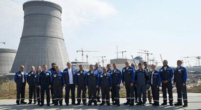 ՏԿԵ նախարար Գնել Սանոսյանն այցելել է Կուրսկի ԱԷԿ-2 շինհրապարակ
