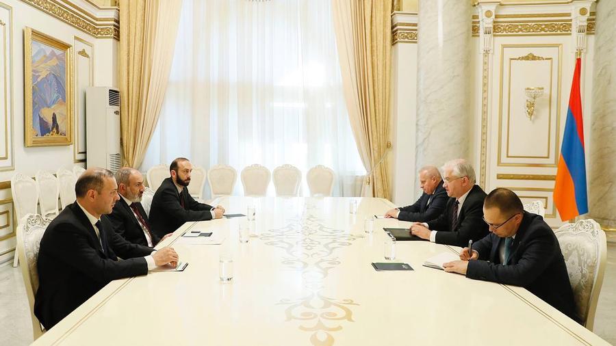 Nikol Pashinyan received the Russian Co-Chair of the OSCE Minsk Group, Special Representative of the Russian Foreign Minister Igor Khovaev