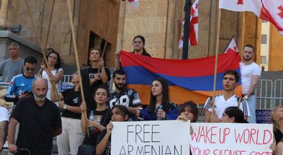 Թբիլիսիում ոստիկանությունը թույլ չի տվել երթ իրականացնել դեպի Ադրբեջանի դեսպանություն