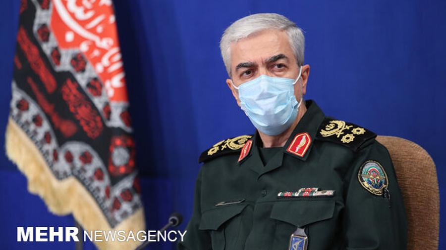 Iran will not tolerate border changes in the region:  Chief of the General Staff of the Iranian Armed Forces 