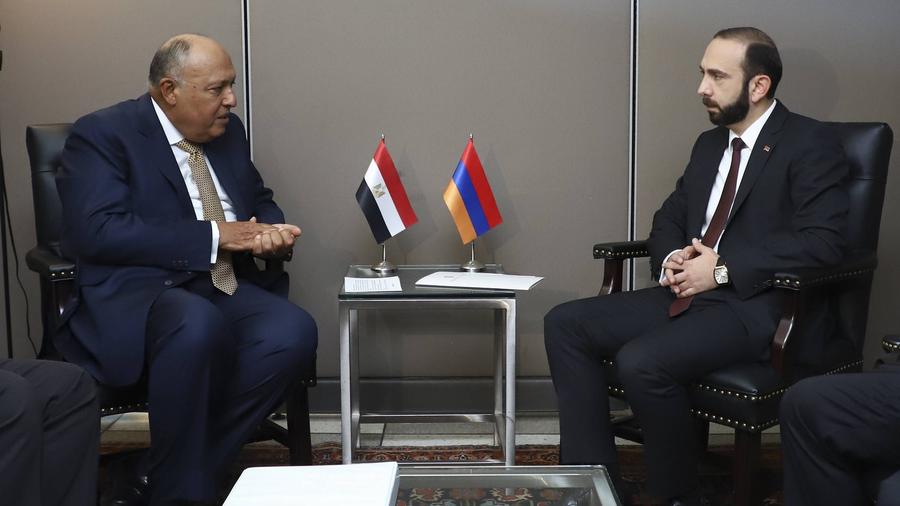 Հայաստանի և Եգիպտոսի արտաքին գործերի նախարարների հանդիպումը Նյու Յորքում
