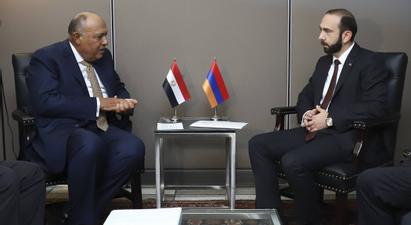 Հայաստանի և Եգիպտոսի արտաքին գործերի նախարարների հանդիպումը Նյու Յորքում
