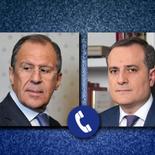 Sergey Lavrov and Azerbaijani Foreign Minister Jeyhun Bayramov had a telephone conversation. During the telephone conversation, there was also an exchange of views on current issues of the cooperation agenda of the two states and issues of mutual interest.  

