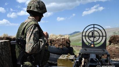 As of 22:00, there was no change in the situation on the Armenian-Azerbaijani border
