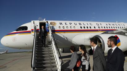 PM Nikol Pashinyan arrived in Prague on a working visit
