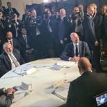 The private meeting of the Prime Minister of Armenia, the presidents of Azerbaijan, France, and the head of the European Council has started in Prague. This is the first meeting between Pashinyan and Aliyev since the attack on Armenia weeks ago, which resulted in Azerbaijan occupying some territories of Armenia, advancing in Jermuk and Syunik.