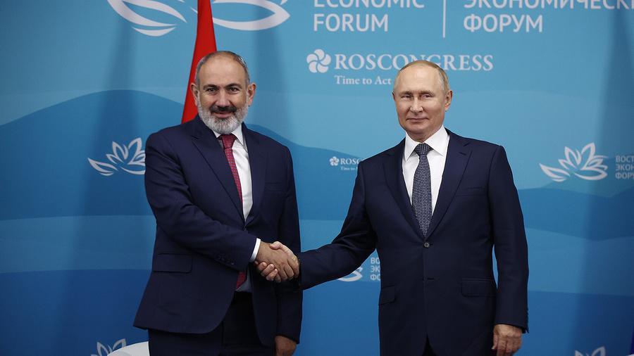 Уверен, совместными усилиями возможно достижение долгосрочного мира в регионе Южного Кавказа. Пашинян – Путину