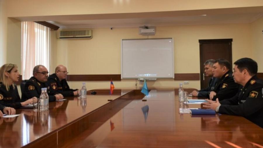 Հայաստան է այցելել Ղազախստանի ռազմական ոստիկանության պատվիրակությունը
