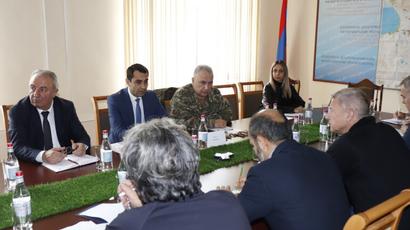 The Governor of Gegharkunik presented the situation in 12 settlements of Vardenis and Chambarak to representatives of the OSCE fact-finding mission