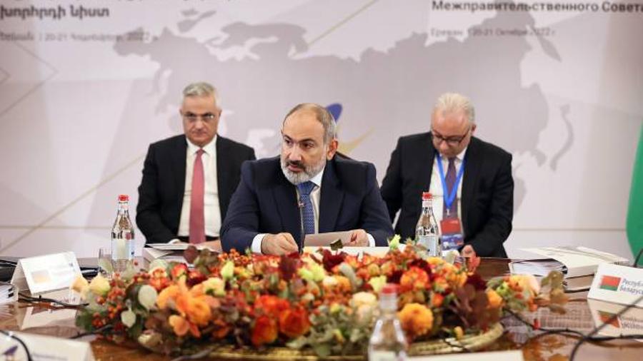 Երևանում մեկնարկեց Եվրասիական միջկառավարական խորհրդի նիստի լայն կազմով հանդիպումը |armenpress.am|