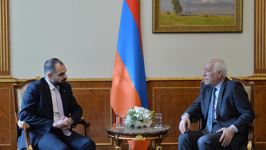 ՀՀ նախագահը և Շվեդիայի խորհրդարանի պատգամավոր Արին Կարապետը քննարկել են հայ-շվեդական համագործակցության հեռանկարները