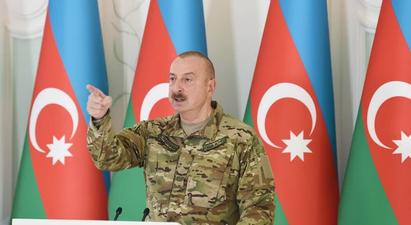 Ilham Aliyev issued threats from captured Shushi