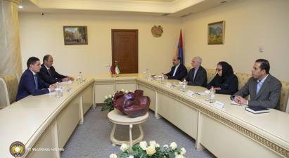 Արգիշտի Քյարամյանը և Իրանի դեսպանն անդրադարձել են ՔԿ-ի և ԻԻՀ իրավապահների միջև կապերն ընդլայնելու հնարավորություններին
