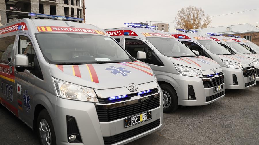 Հայաստանի շտապ բուժօգնության պարկը համալրվել է 39 նոր ժամանակակից ավտոմեքենաներով