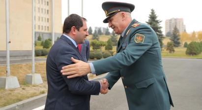 Սուրեն Պապիկյանը ընդունել է Ղազախստանի պաշտպանության նախարարի գլխավորած պատվիրակությանը