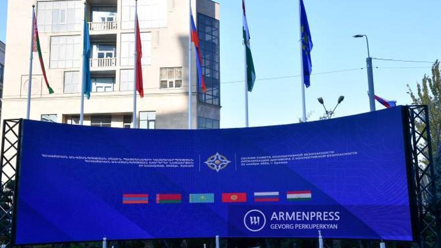 Երևանում մեկնարկեց ՀԱՊԿ արտգործնախարարների, պաշտպանության նախարարների և ԱԽ քարտուղարների համատեղ նիստը

 |armenpress.am|