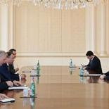 President of Azerbaijan Ilmah Aliyev received Toivo Klaar, the special envoy of the European Union in the South Caucasus, at his residence in Baku today.

