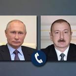 Russian President Vladimir Putin and Azerbaijani President Ilham Aliyev had a telephone conversation, Kremlin press service reports.