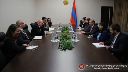 Armen Grigoryan and Philip Reeker discussed issues related to the formation of the international mechanism of discussions between Stepanakert and Baku