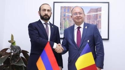 Հայաստանի և Ռումինիայի ԱԳ նախարարները քննարկել են երկկողմ կապերին վերաբերող հարցեր

