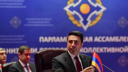 We have never made statements about leaving CSTO, we have said that CSTO is leaving the region - Alen Simonyan at the CSTO PA session |tert.am|