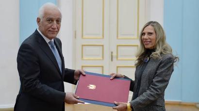 The newly appointed Egyptian ambassador to Armenia presented the credentials to the president