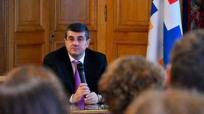 Artsakh’s President gave a press conference in Paris, was hosted by "France-24" TV