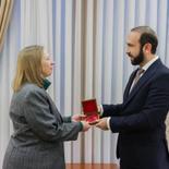 On December 7, Armenian Foreign Minister Ararat Mirzoyan received US Ambassador Lynn Tracy, who is completing his diplomatic mission in Armenia, RA Ministry of Foreign Affairs reports. The interlocutors emphasized with satisfaction the positive dynamics in RA-US relations, including active political dialogue.