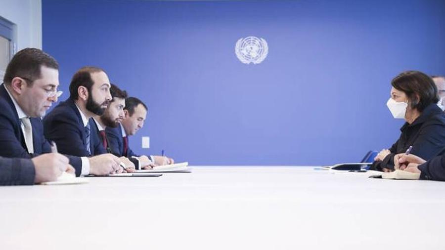 ԱԳ նախարարը ՄԱԿ Գլխավոր քարտուղարի տեղակալի հետ հանդիպմանը ներկայացրել է Լաչինում ստեղծված վիճակը