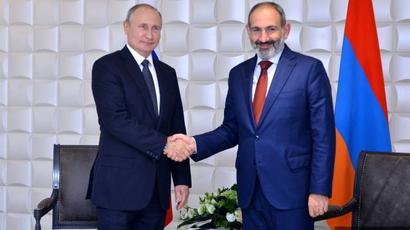 I wish the fraternal people of Armenia peace and prosperity - Vladimir Putin sent a congratulatory message to Nikol Pashinyan