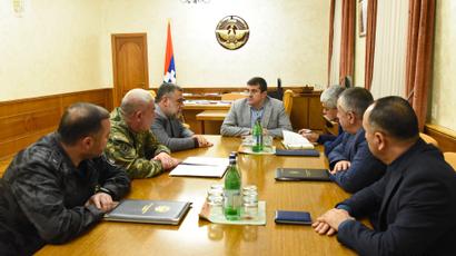 Arayik Harutyunyan held a meeting with the participation of the leaders of the power structures