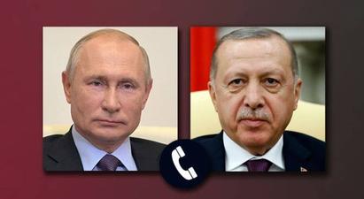ՌԴ և Թուրքիայի նախագահները հեռախոսազրույց են ունեցել
 |armenpress.am|