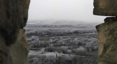 Ապարանի տարածաշրջանում, Ջերմուկում, Սարավան-«Զանգեր» ճանապարհահատվածում ձյուն է տեղում