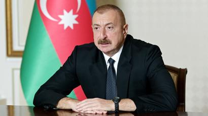 Aliyev claims that Armenia is trying to include the Karabakh issue in a possible peace treaty