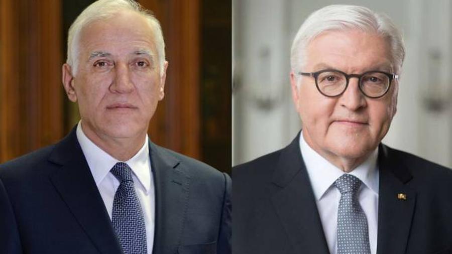 Հայաստանի և Գերմանիայի նախագահները քննարկել են Արցախում ստեղծված մարդասիրական ճգնաժամին առնչվող հարցեր

