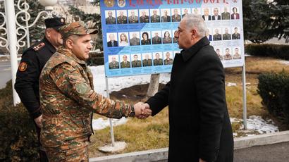 Զինվորական դատախազն այցելել է Վազգեն Սարգսյանի անվան ռազմական համալասարան