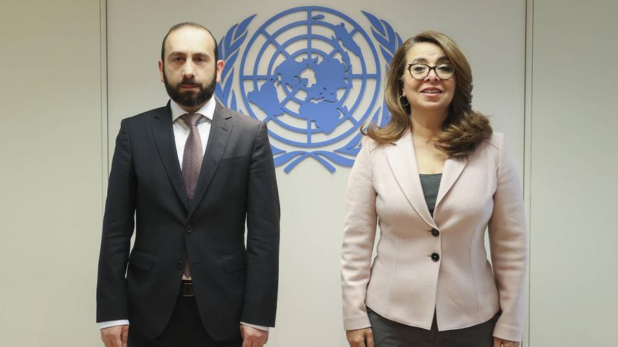Ararat Mirzoyan and Ghada Fathi Waly discussed the prospects of cooperation in the fight against terrorism and the use of foreign mercenaries