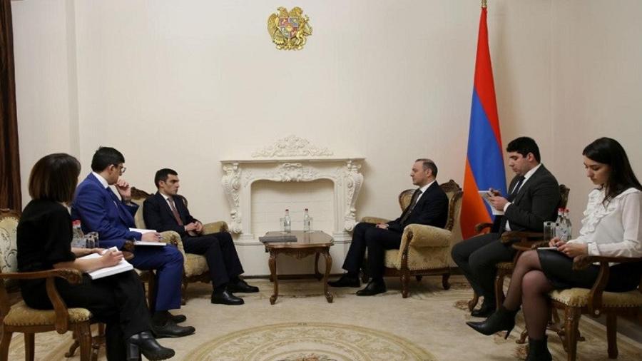 Armen Grigoryan and Artsakh FM emphasized the implementation of joint efforts aimed at overcoming the humanitarian crisis in Nagorno-Karabakh