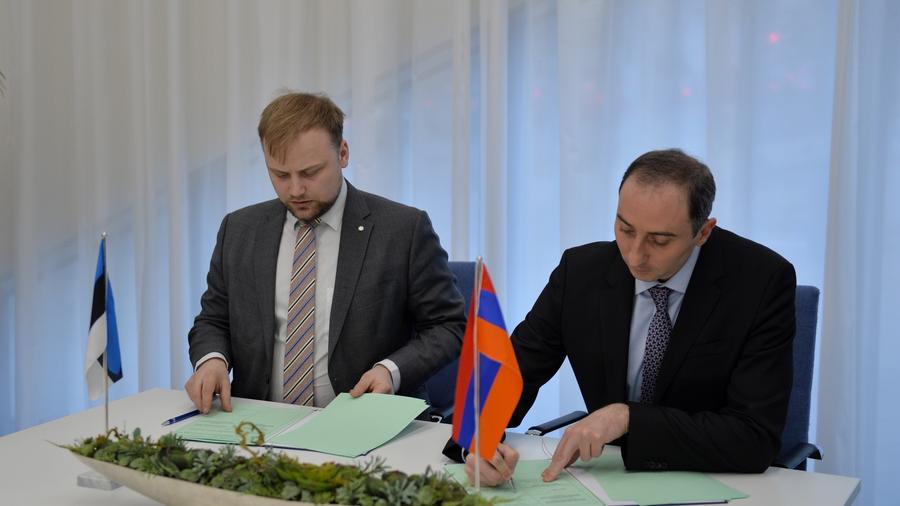 Հայաստանը և Էստոնիան ստորագրել են նորագույն տեխնոլոգիաների բնագավառում փոխգործակցության հուշագիր