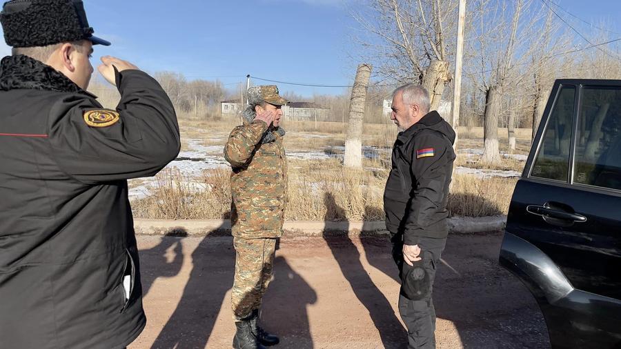 The chairman of the RA NA Defense Committee visited the place of the fire that killed 15 servicemen
