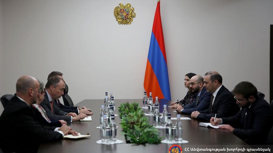 Armen Grigoryan and Toivo Klaar discussed the humanitarian crisis caused by the blockade of the Lachin Corridor