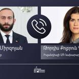 On January 27, the Minister of Foreign Affairs of the Republic of Armenia Ararat Mirzoyan had a telephone conversation with the Minister of Foreign Affairs of Iceland Þórdís Kolbrún Reykfjörð Gylfadóttir.