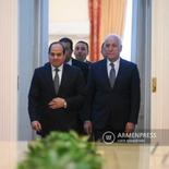 The President of Armenia considers it a great honor to host the official visit of the President of the Arab Republic of Egypt Abdel Fattah al-Sissi to the Republic of Armenia. Vagahn Khachaturyan considers the visit historic.