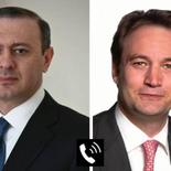 RA Security Council Secretary Armen Grigoryan had a telephone conversation with Dutch Prime Minister's Foreign Policy and Defense Adviser Geoffrey van Leeuwen.