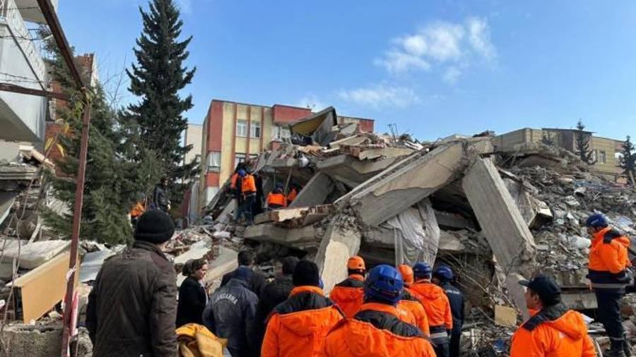 Armenian rescuers continue their work in the areas affected by the devastating earthquake in Syria and Turkey