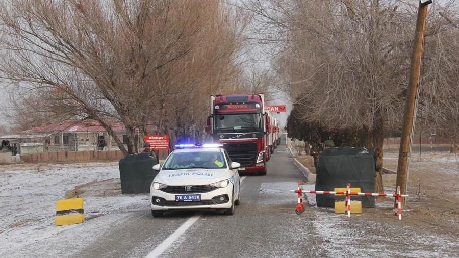 The Turkish side welcomed the Armenian trucks |news.am|