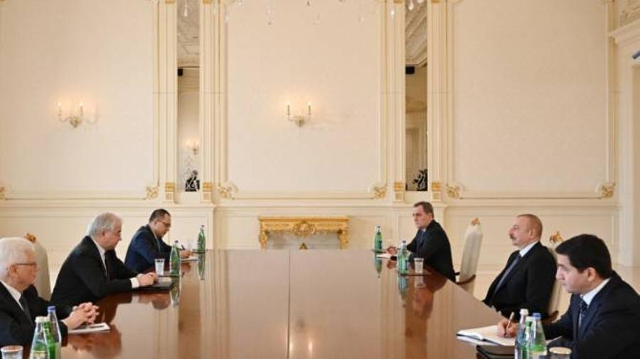 Azerbaijani president, and special representative of Russia discuss the course of negotiations between Armenia, Azerbaijan