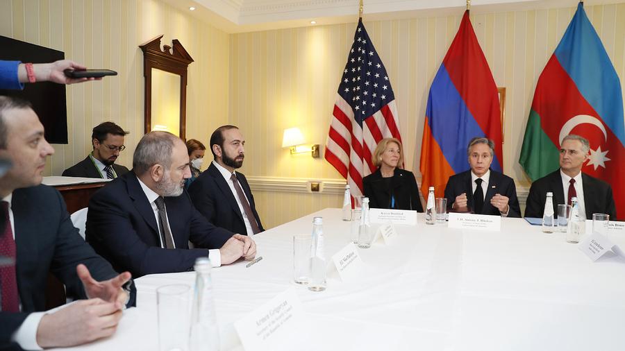 The meeting of the Prime Minister of Armenia, the US Secretary of State and the President of Azerbaijan took place in Munich