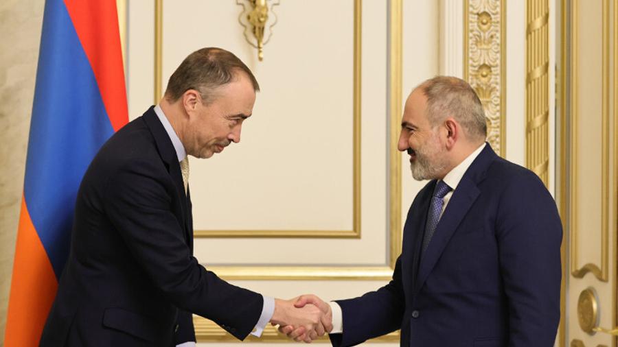 Prime Minister Pashinyan received Toivo Klaar